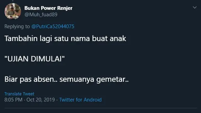 6 Cuitan Nama Anak Unik ala Netizen Ini Bikin Tepuk Jidat