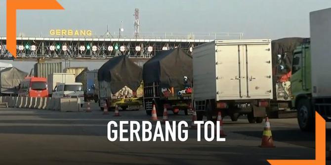 VIDEO: Gerbang Tol Cikampek Utama Beroperasi, Lalin Macet
