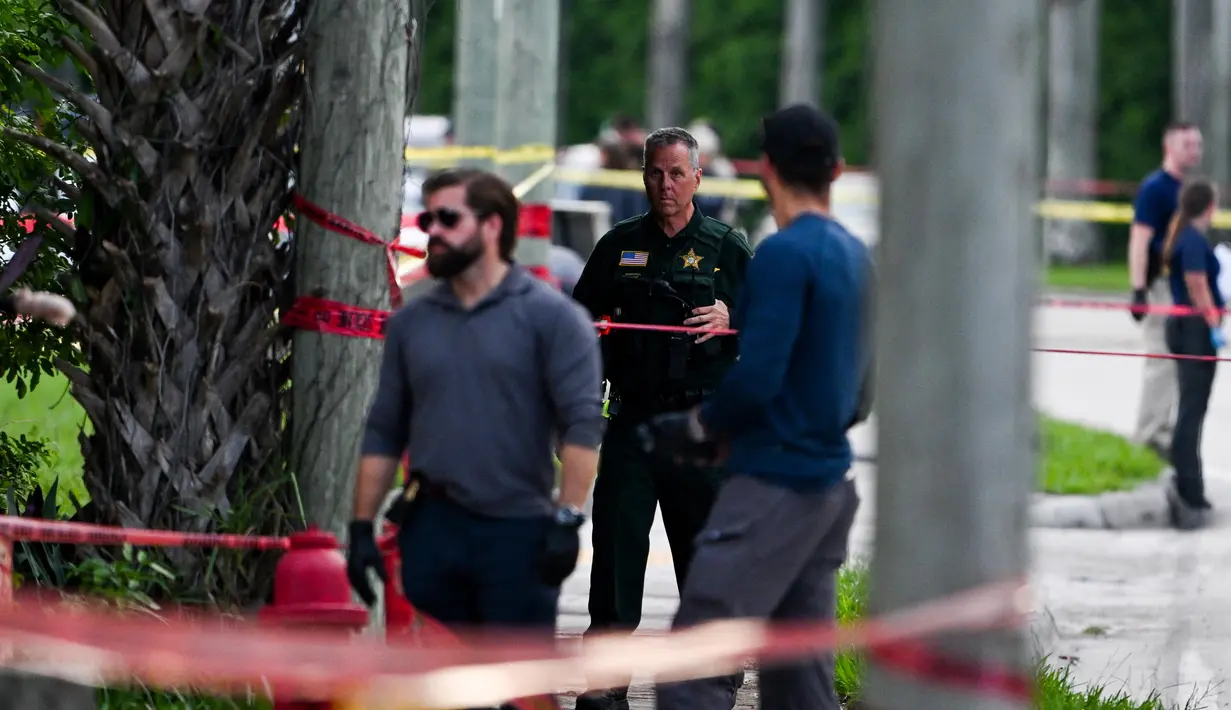 Upaya penembakan ini menjadi yang kedua, setelah insiden sebelumnya melukai telinga Trump ketika berkampanye di Kota Butler, Pennsylvania pada 13 Juli 2024. (CHANDAN KHANNA/AFP)