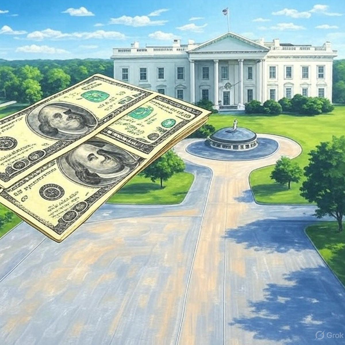 dollar as dan white house