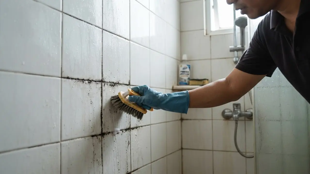 9 Cara Menghilangkan Jamur Hitam di Kamar Mandi, Ampuh dan Mudah Dilakukan