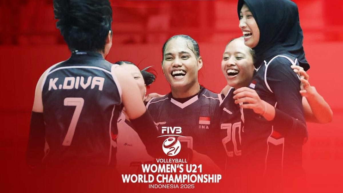 Jadwal Timnas Voli Putri Indonesia U-21 di Kejuaraan Dunia Voli Putri U-21 FIVB 2025