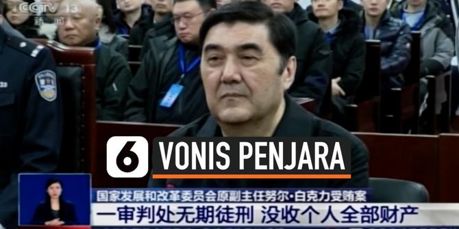 VIDEO: Mantan Gubernur Xinjiang Divonis Penjara Seumur Hidup