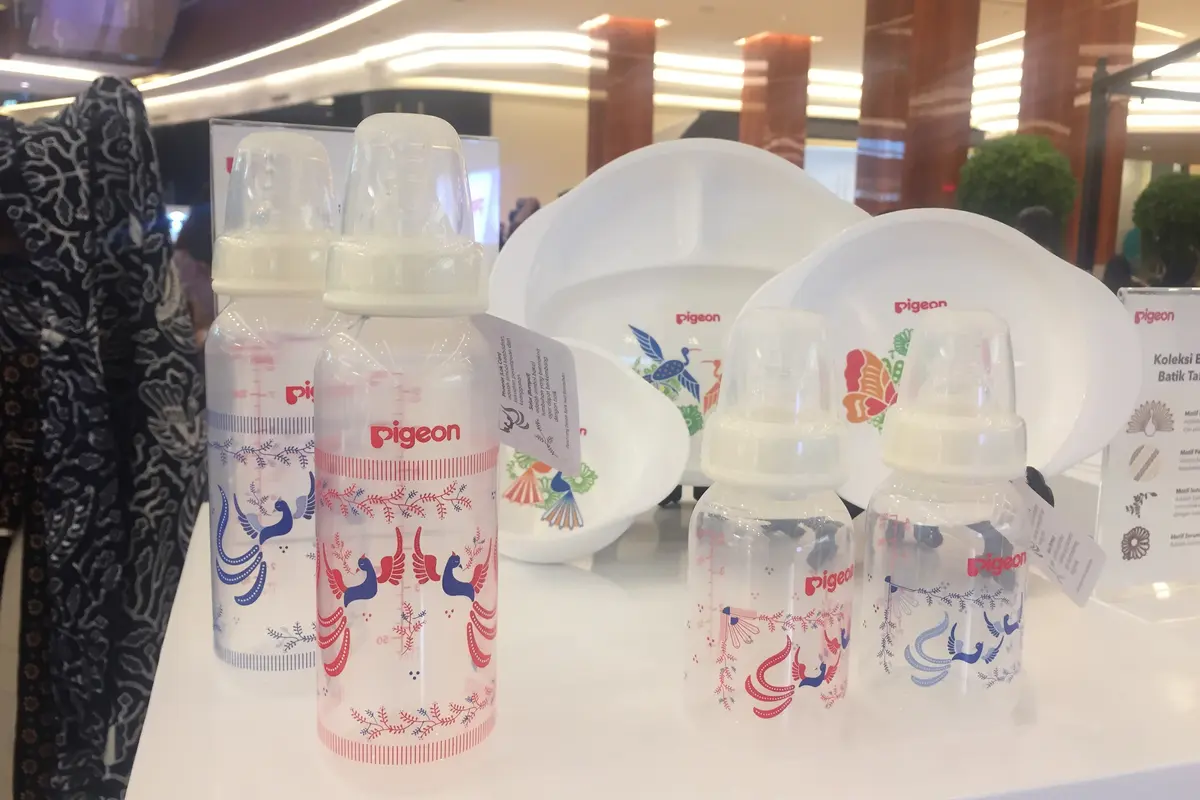 Pigeon botol susu motif batik