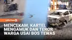 Rekaman ponsel menunjukkan kendaraan terbakar dan asap tebal di Puerto Vallarta, Meksiko setelah tewasnya pemimpin kartel Jalisco New Generation. Kekerasan meluas ke berbagai negara bagian, memicu penutupan sekolah dan warga memilih berlindung di rum...