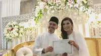 Reuben Elishama Hadju menikah dengan wanita asal Singapura, Shenty Feliziana [foto: instagram/weddingmemoirs]