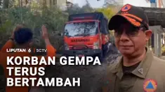 Jumlah korban akibat gempa di Pulau Flores, Nusa Tenggara Timur, terus bertambah. Data terakhir BNPB, korban meninggal dunia mencapai 53 orang, sedangkan korban luka mencapai 137 jiwa.