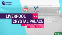 Premier League: Liverpool Vs Crystal Palace (Bola.com/Adreanus Titus)