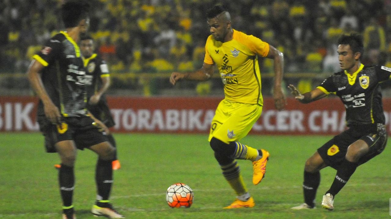 Striker Persegres Gresik United Patrick Da Silva (Liputah6.com / Dhimas Prasaja)