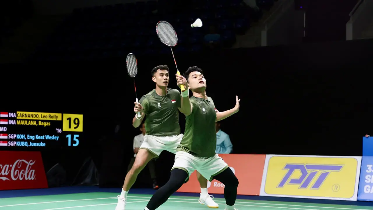 Leo Rolly Carnando/Bagas Maulana - SEA Games 2025 - Bulu Tangkis