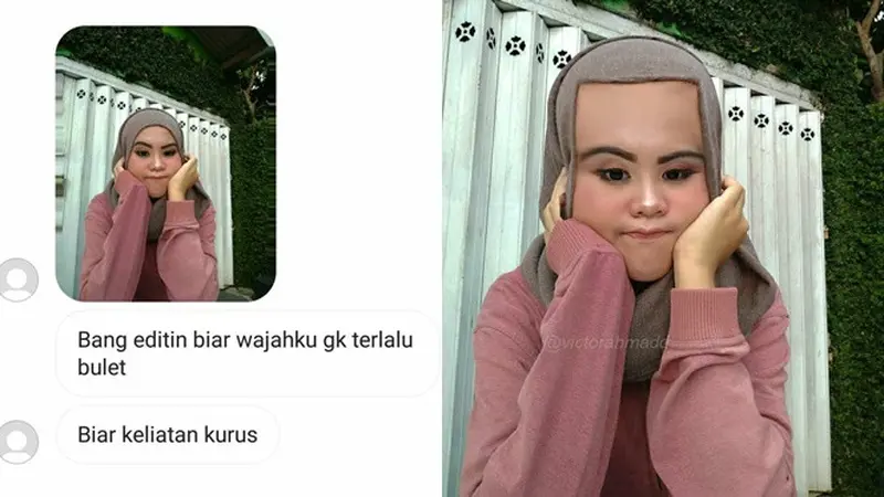 6 Editan Foto Orang Ingin Cantik Ini Hasilnya Bikin Ketawa Geli