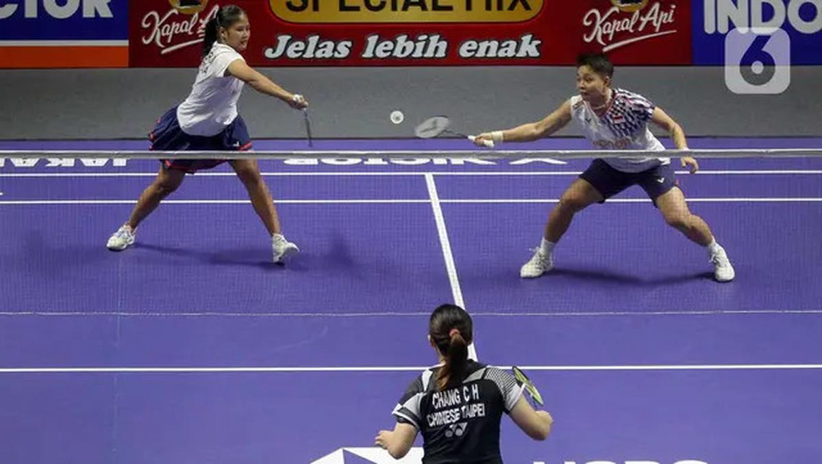 Tampil Kompak, Apriyani Rahayu/Febi Setianingrum Redam Perlawanan Chang Ching Hui/Yang Ching Tun