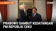 Transit di Praha, Prabowo Didatangi PM Ceko Petr Fiala