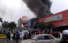 Pusat perbelanjaan Margo City Depok sempat terbakar Senin malam