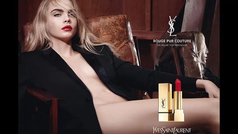 Cara Delevigne - Yves Saint Laurent Lipstick 0815