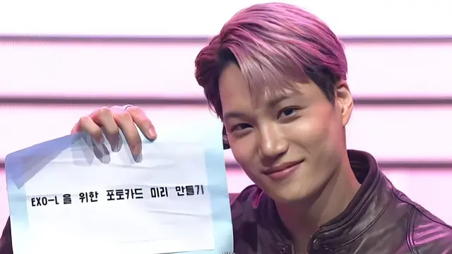 Kai EXO mengadakan fan meet atau jumpa fans sebelum akan berangkat wamil.