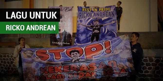 VIDEO: Ini Lagu dari Bobotoh Persib untuk Ricko Andrean