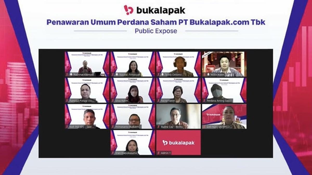 IPO, Bukalapak Lepas 25 Persen Saham ke Publik - Saham Liputan6.com