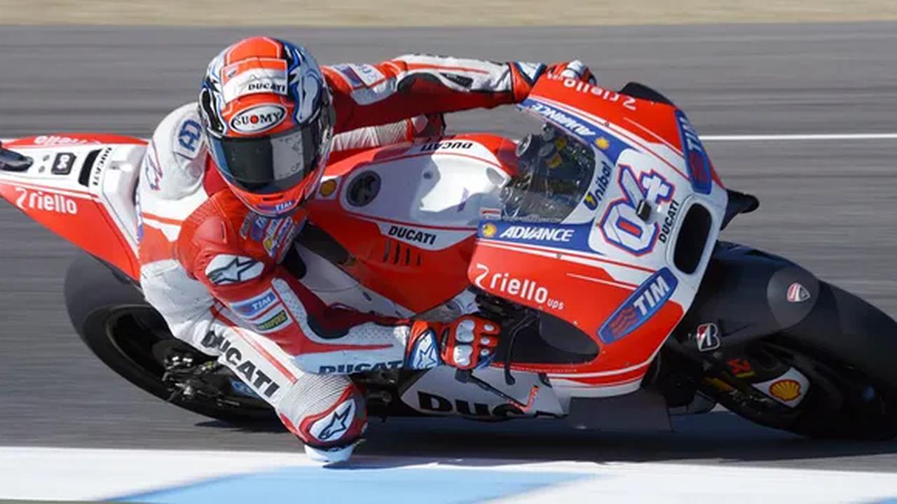 Andrea Dovizioso (c) AFP
