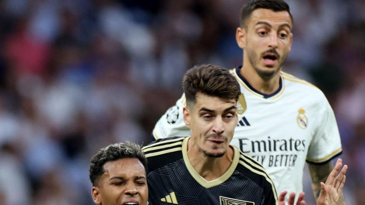 Sejak awal pertandingan kedua tim bermain dalam tempo tinggi. Serangan Union Berlin sempat menyulitkan Madrid bermain.