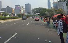 Usai Aksi Buruh, Jalur Sudirman–Thamrin Dibuka Lagi