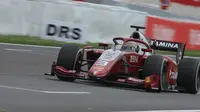 Pembalap Prema Racing, Sean Gelael, memboyong empat poin dari balapan F2 GP Spanyol di Sirkuit Catalunya, Barcelona, akhir pekan kemarin. (dok.Jagonya Ayam)
