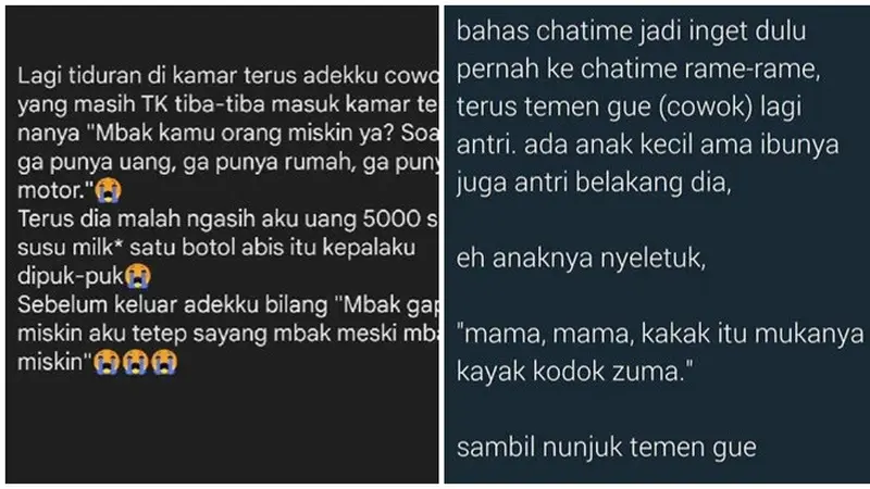 6 Celetukan Polos Anak Kecil Ini Bikin Ngakak, Jadi Hiburan Orang Dewasa