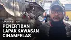 Satpol PP Provinsi Jawa Barat menertibkan puluhan bangunan liar dan lapak PKL di trotoar kawasan Cihampelas, Kota Bandung. Sebanyak 52 bangunan dan lapak PKL dibongkar untuk mengembalikan fungsi trotoar.