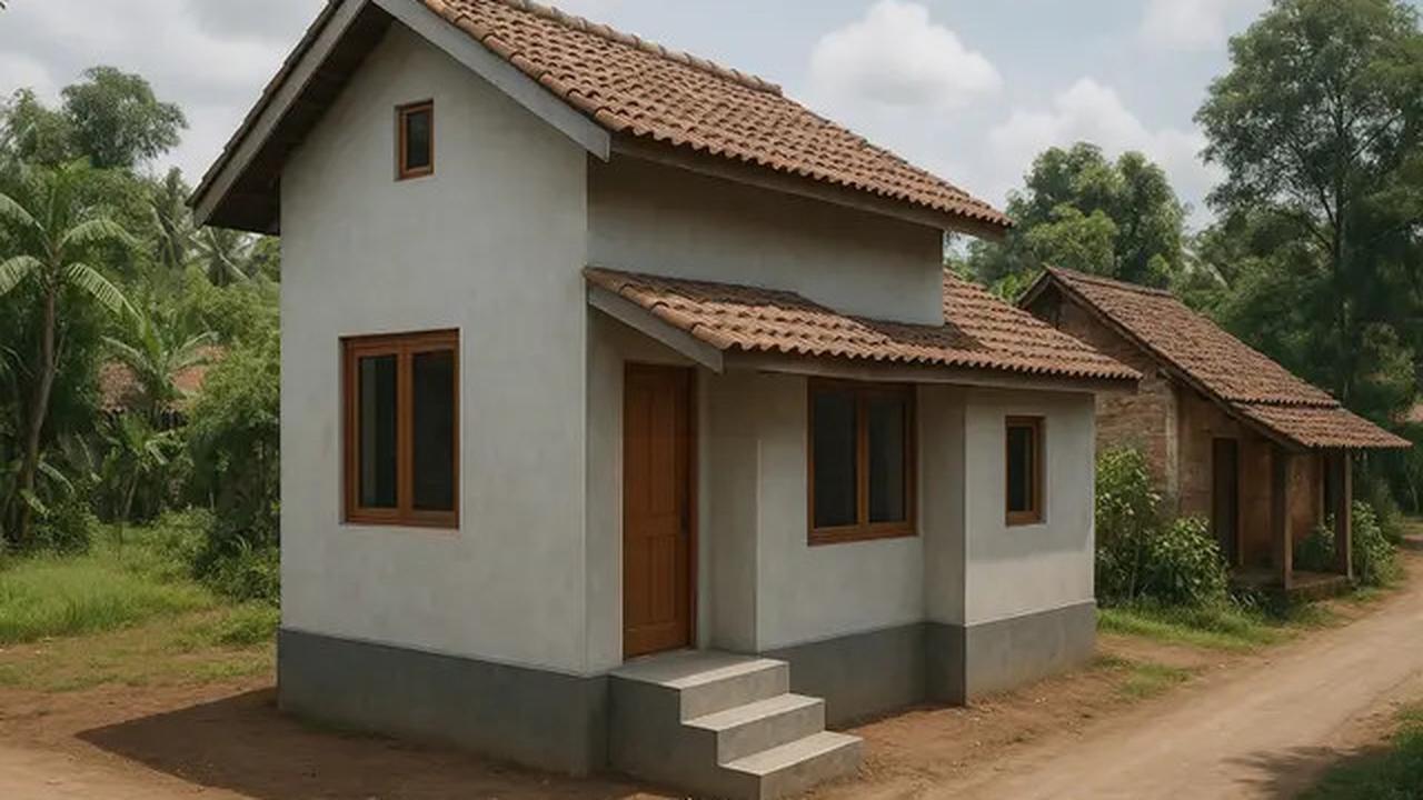 14 Gambar Rumah Sederhana Ukuran 6x9 di Kampung, Cocok untuk Hunian Nyaman dan Hemat Biaya