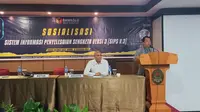 Badan Pengawas Pemilu Sumatera Utara (Bawaslu Sumut) melakukan sosialisasi Sistem Informasi Penyelesaian Sengketa Pemilu Versi 3 (SIPS V.3)