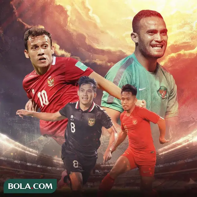 Timnas Indonesia - Egy Maulana, Witan Sulaeman, Rizky Pora, Andik Vermansah