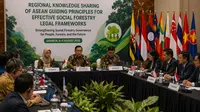 Tata Kelola Perhutanan Sosial ASEAN Diperkuat Lewat Kolaborasi Regional