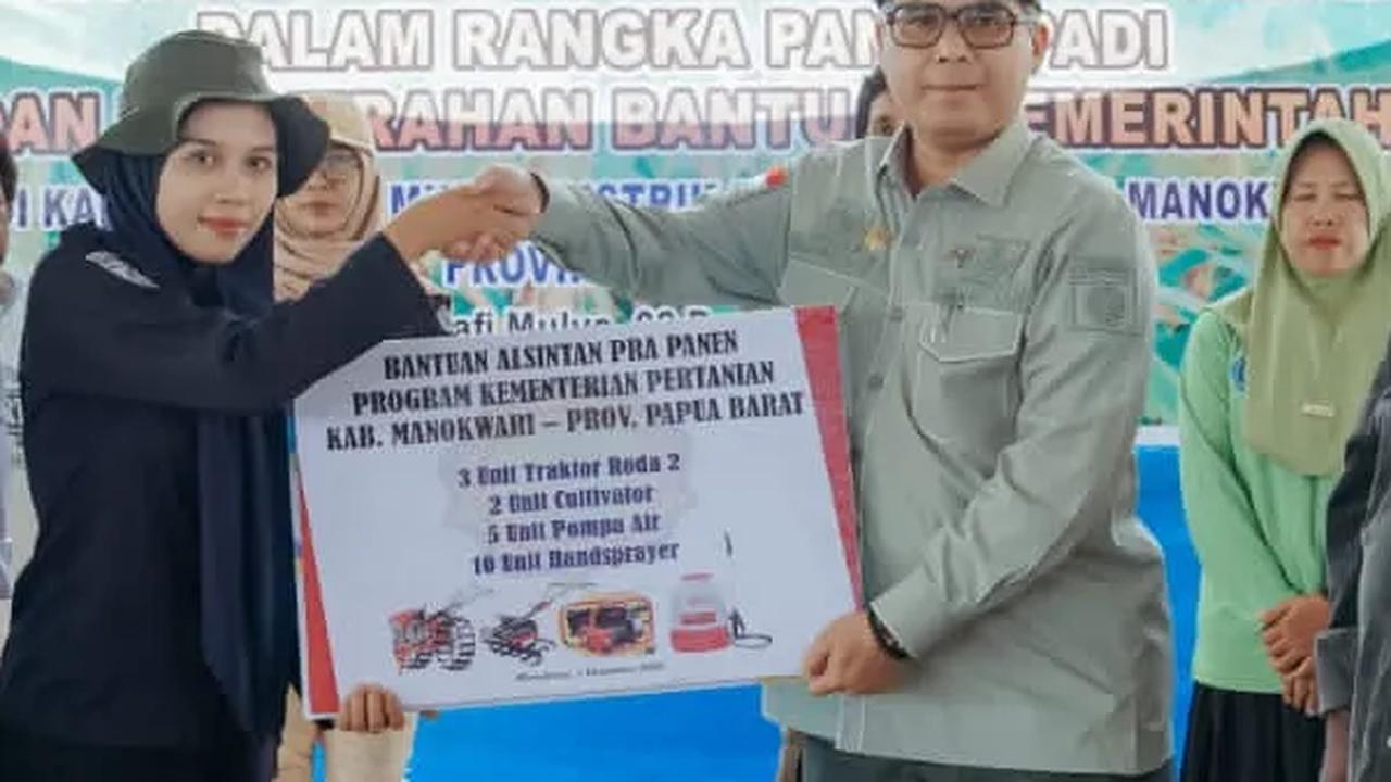 Panen Padi di Manokwari, Wamentan Dorong Jadi Lumbung Pangan Papua Barat