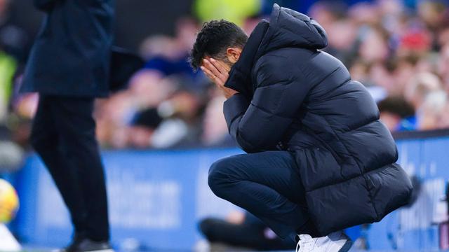 Foto: Ragam Ekspresi Ruben Amorim saat Menjalani Debut Bersama Manchester United, Sabar Coach