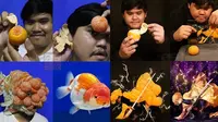 6 Cosplay Low Budget Pakai Jeruk Ini Kreatif Sekaligus Bikin Ketawa Geli