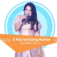 Menyimak 5 hal mengenai karier bermusik pedangdut Via Vallen kini. (Foto: Bambang E. Ros/Bintang.com, Desain: Nurman Abdul Hakim/Bintang.com)