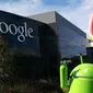 Google diam-diam sudah membangun patung Android Lollipop di halaman kantor pusatnya