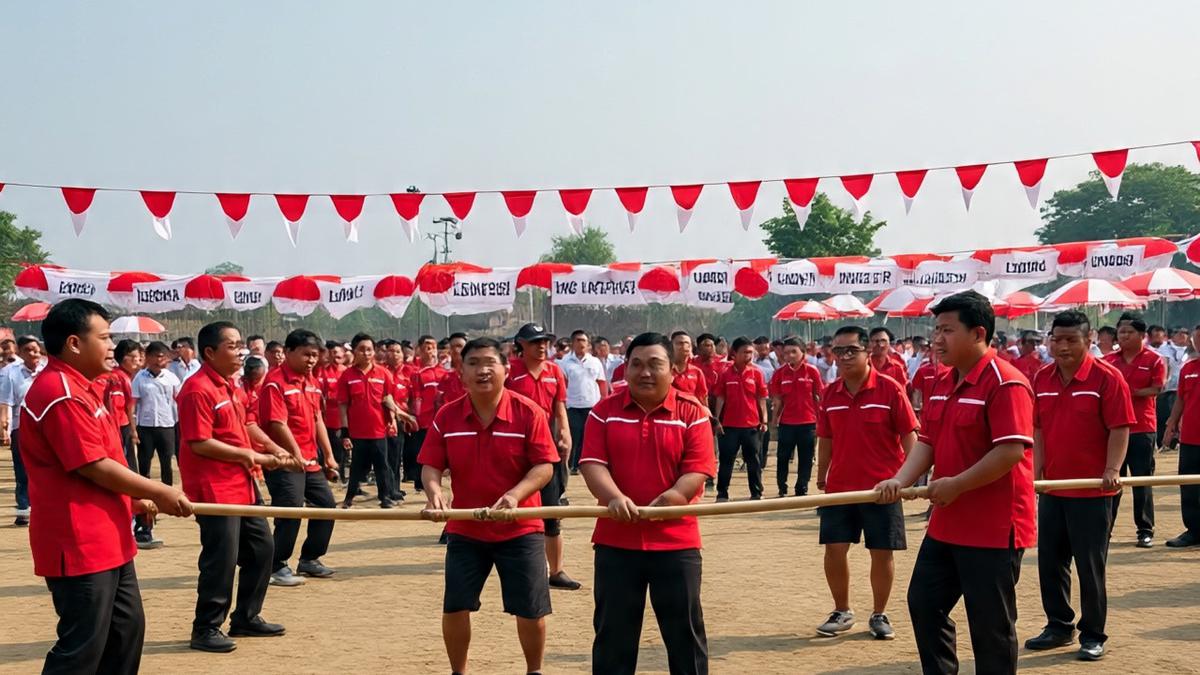 10 Ide Lomba Antar Dua Kelompok Desa dalam Peringatan 17 Agustus, Meriahkan HUT RI ke-80
