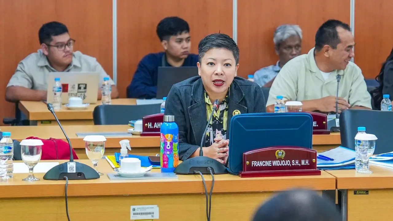 Francine Widjojo, anggota Komisi B DPRD Provinsi DKI Jakarta dari Fraksi PSI (Istimewa)