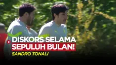 Berita Video, pemain Newcastle United (Sandro Tonali) mendapat larangan bermain sepak bola selama sepuluh bulan akibat kasus judi
