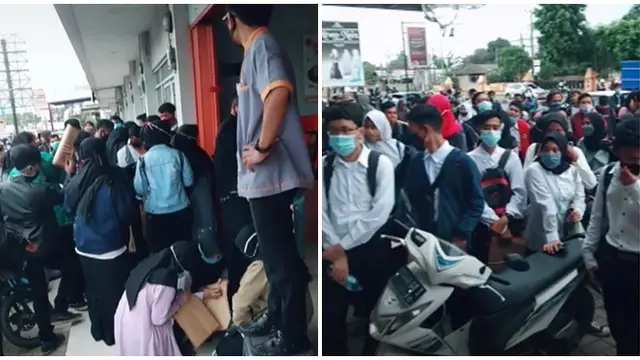 Viral Antrean Pelamar Kerja Berdesakan di Bahu Jalan, Tuai Komentar Netizen