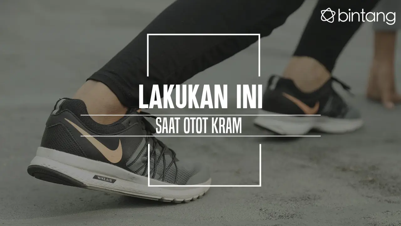 Lakukan ini saat otot kram. (Foto: Daniel Kampua, Digital Imaging: Nurman Abdul Hakim/Bintang.com)