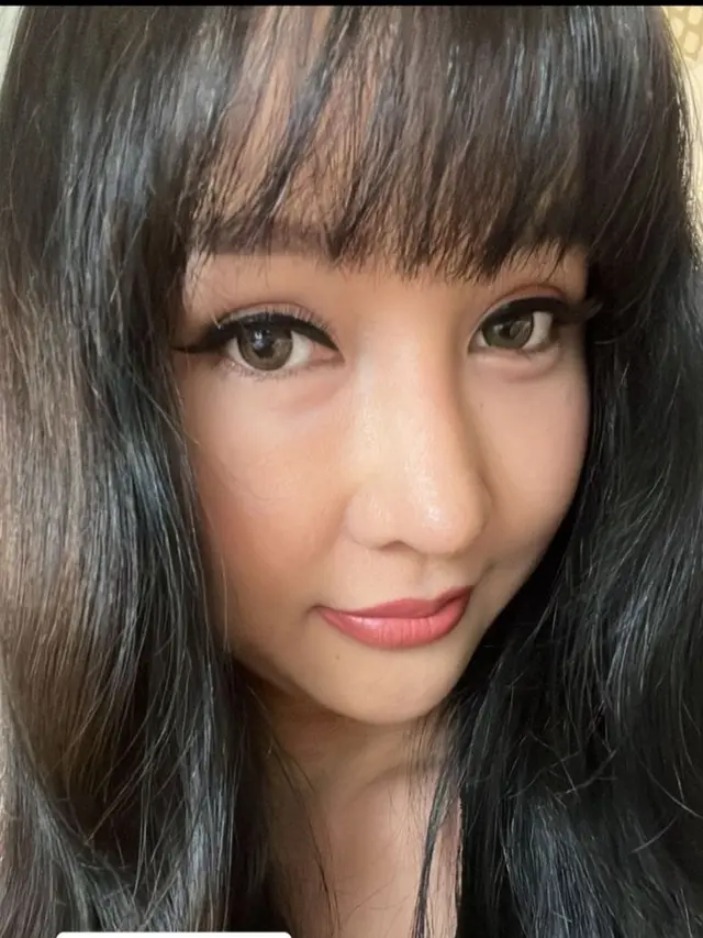Lucinta Luna pamer hidung baru pasca oplas (Foto: Instagram lucintaluna_manjalita)