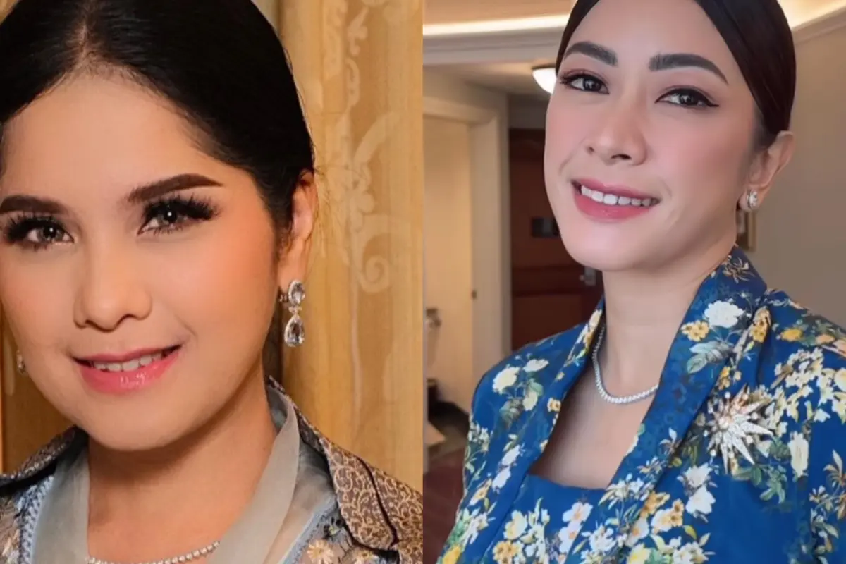 6 Adu Gaya Kebaya Annisa Pohan dan Aliya Rajasa Hadiri Sidang Doktor AHY, Kompak Serba Biru