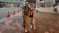 Mama Gina Selvina Kimbab Family Nonton Langsung Persib Menang di Seoul