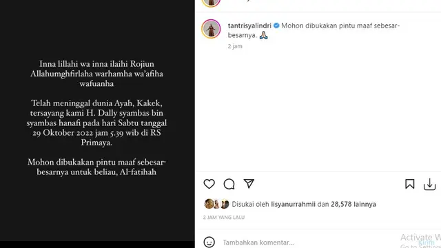 Tantri Kotak (Foto: Instagram/@tantrisyalindri)