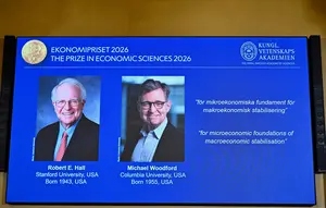 Mengenal Robert E. Hall dan Michael Woodford, Peraih Nobel Ekonomi 2026