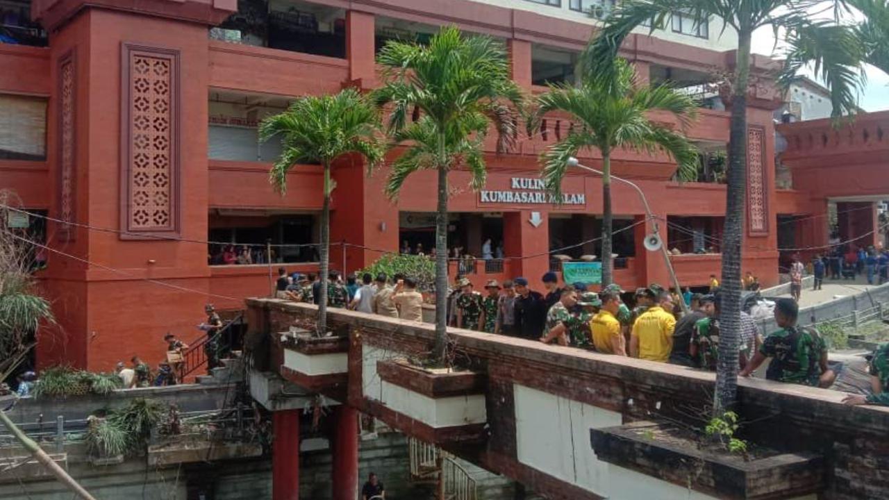 Kerugian Banjir Bali di Pasar Badung dan Kumbasari Capai Puluhan Miliar