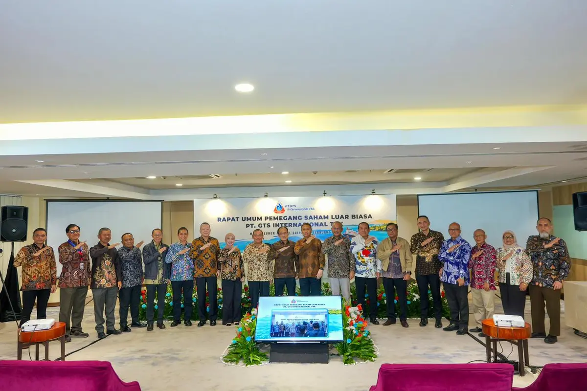 Rapat Umum Pemegang Saham Luar Biasa (RUPSLB) PT GTS Internasional Tbk (GTSI).