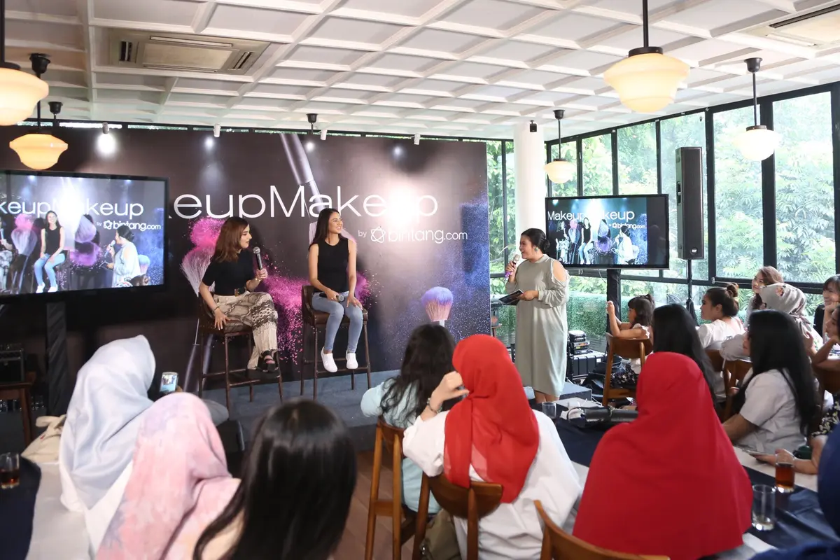 Seru! Acara MakeupMakeup with Tasya Farasya dan Aurelie Moeremans